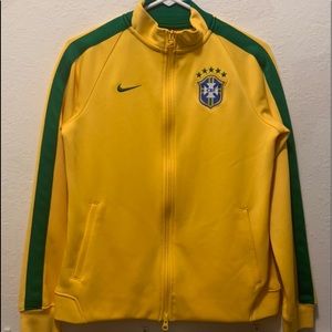 Yellow Nike Brazil Sweatshirt